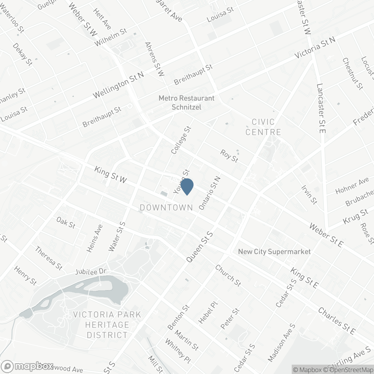 85 DUKE Street W Unit# 703, Kitchener, Ontario N2H 4Y7